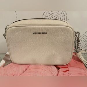 Michael Kors white crossbody bag - excellent condition